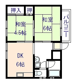 【間取り】 | 岬マンション