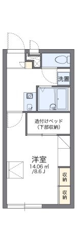 代表的な間取のため実際の間取とは異なる場合があります
