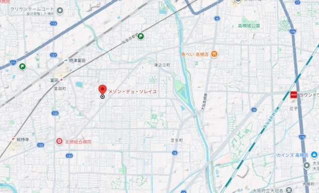 メゾン・デュ・ソレイユの地図