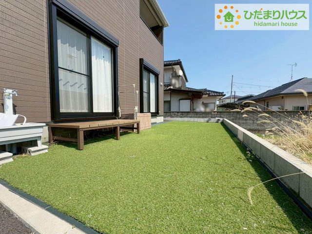 日立市石名坂町1丁目　中古戸建の庭|お庭付物件になります！お庭遊びや、プールなどお子様も大喜び(^^)