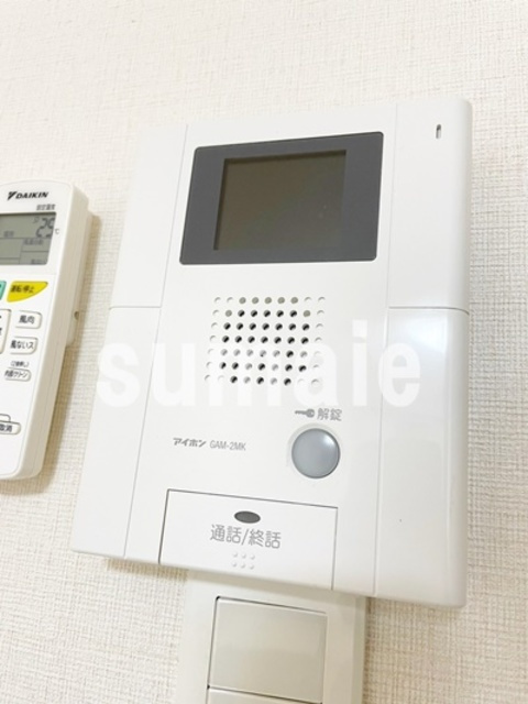 アトーレ下落合マンションのセキュリティ|モニター付きインターホンです。