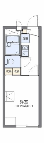 レオパレステラス桜尾公園の間取り
