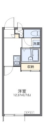 レオパレス蛍茶屋の間取り