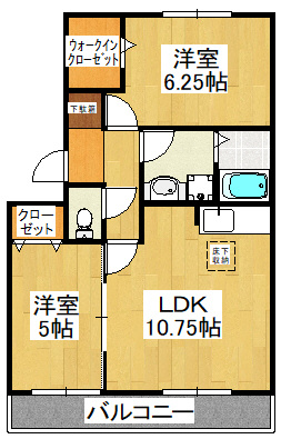 フォレストパークの間取り