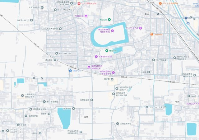 大和高田市築山　第5期　新築一戸建ての地図