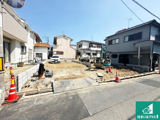 大和高田市築山　第5期　新築一戸建ての外観|現在はこんな感じです。完成までが待ち遠しいですね。