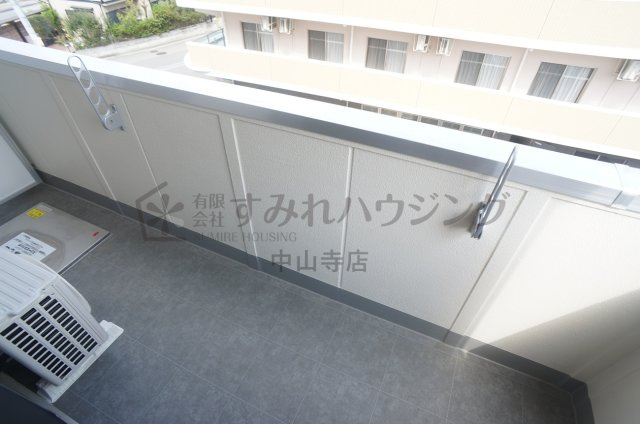 ELEGANTE宝塚のバルコニー