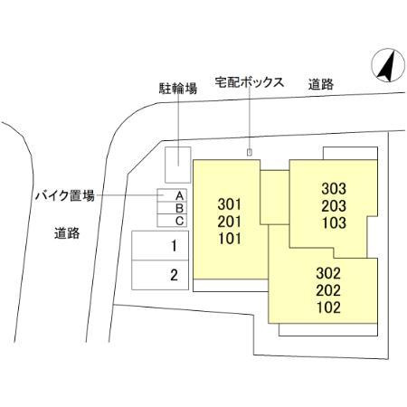 コンフォート若松の区画図|他社様掲載物件もまとめてご紹介、ご案内可能です(^^)/