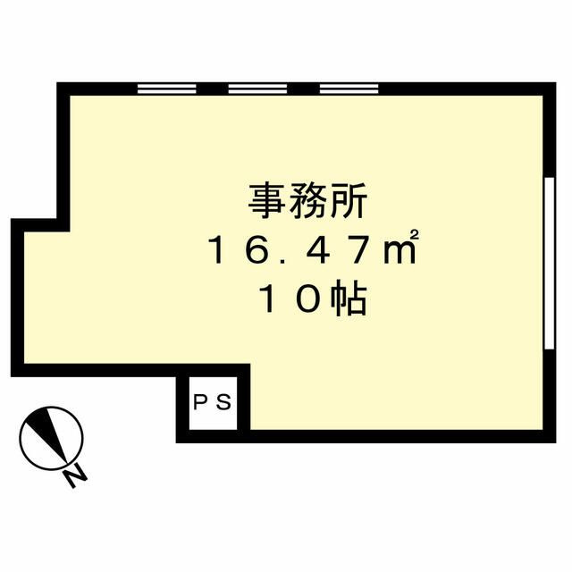 葛飾区新小岩４丁目の店舗事務所の間取り