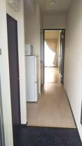 収納もある玄関です