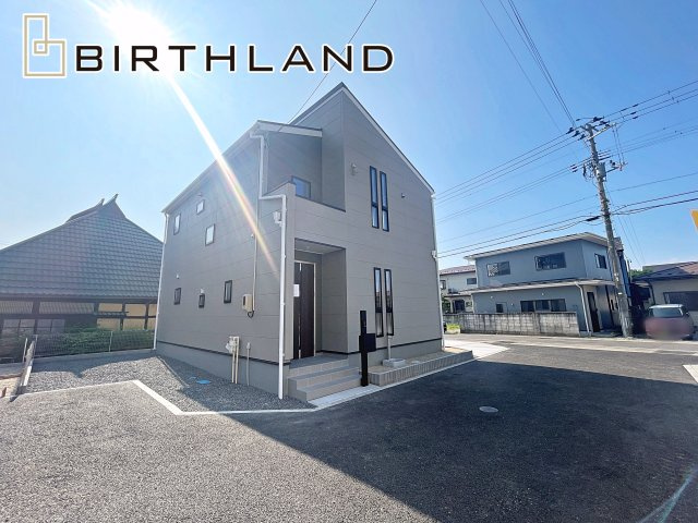 新築戸建・新築建売　福島市泉長滝　御山小・清水中の外観|〈3号棟〉完成いたしました！いつでもご内覧可能です♪お気軽にお問い合わせください！