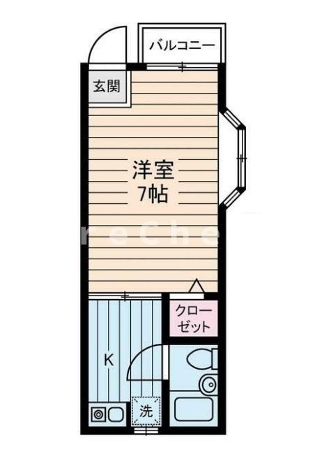 HEIM MIYACHI Ⅱの間取り