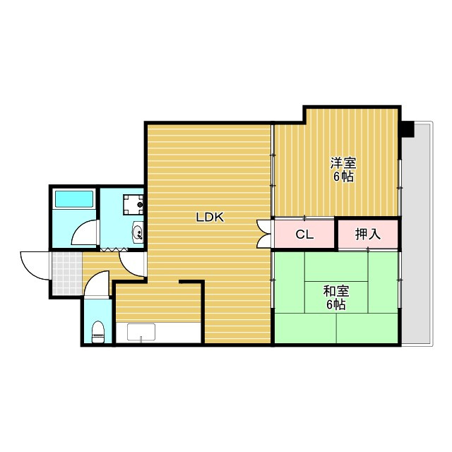 メゾン稲津の間取り