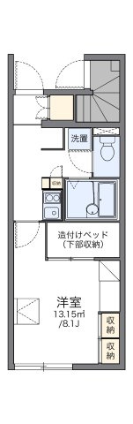 代表的な間取のため実際の間取とは異なる場合があります