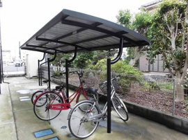 屋根付き駐輪場
