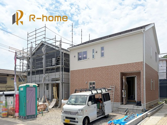 土浦市小松第7　新築戸建て　1号棟の外観|ご予約を頂ければ、『平日』はもちろん『早朝』や『夜間』もご見学可能です♪お気軽にお申し付けください♪