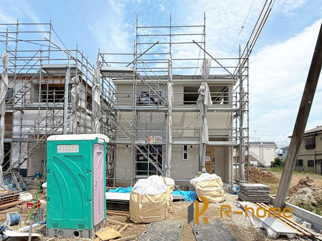 土浦市小松第7　新築戸建て　3号棟の外観|ご予約を頂ければ、『平日』はもちろん『早朝』や『夜間』もご見学可能です♪お気軽にお申し付けください♪