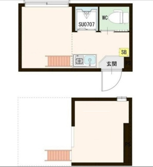 【間取り】 | レジデンス赤羽 | 間取りです。