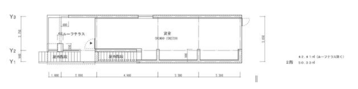 千葉市稲毛区小仲台２丁目の店舗事務所の間取り