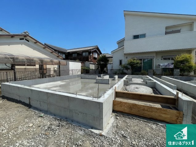 草津市上笠　第2期　新築一戸建ての外観|現在建築中！落ち着いた街並みで新生活を始めることが出来そう！周辺の物件も併せてご紹介させて頂きます！