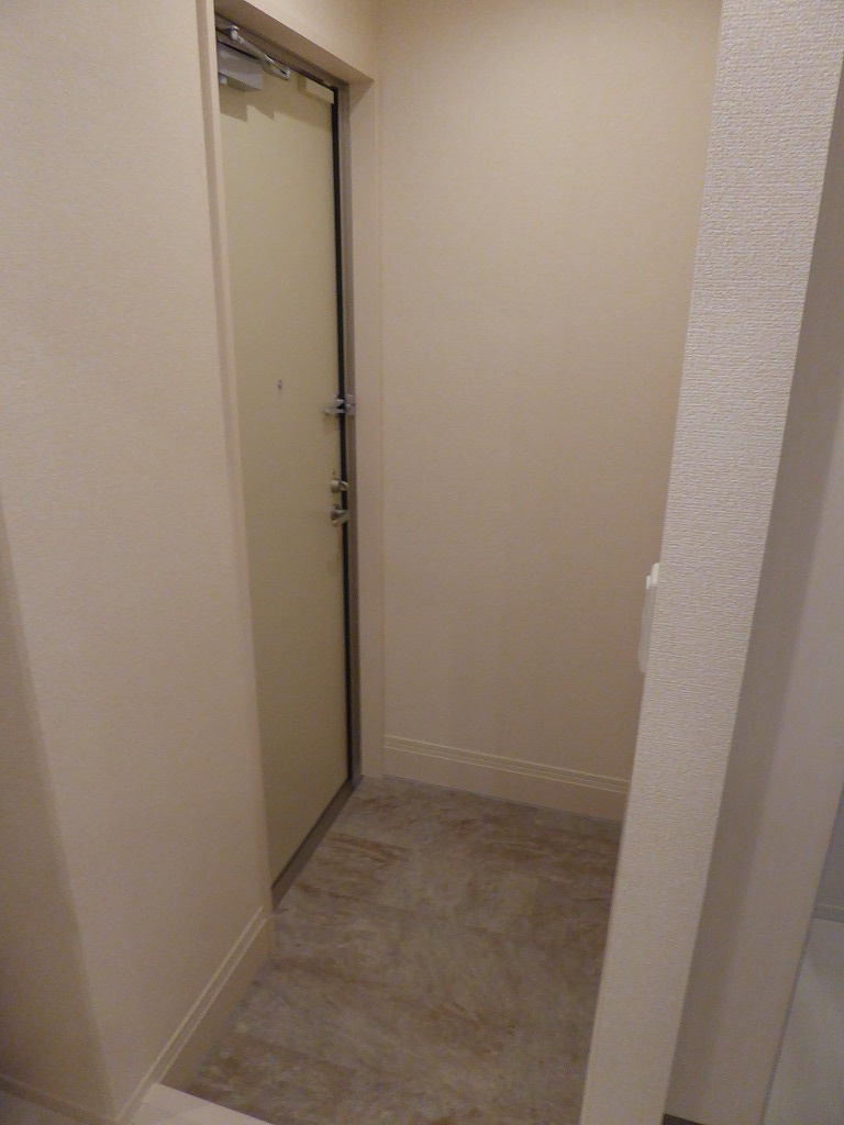 大阪市城東区永田１丁目のハイツの玄関