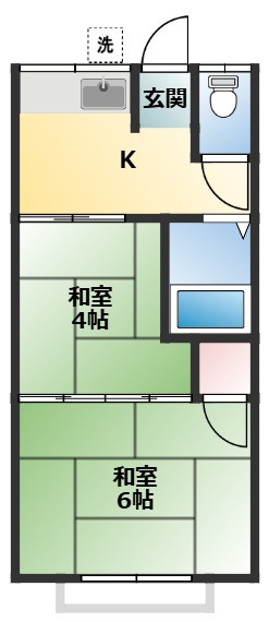 内田レジデンスの間取り