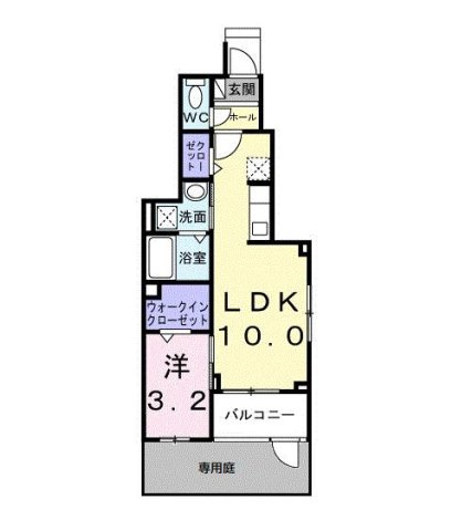 アンサードリーム加古川の間取り