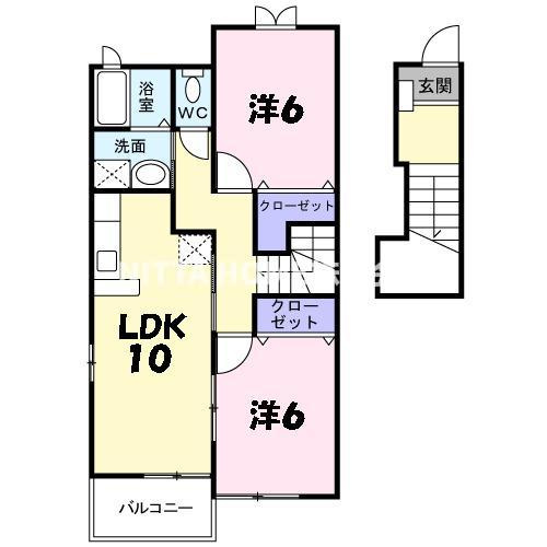 丹波市氷上町黒田のアパート