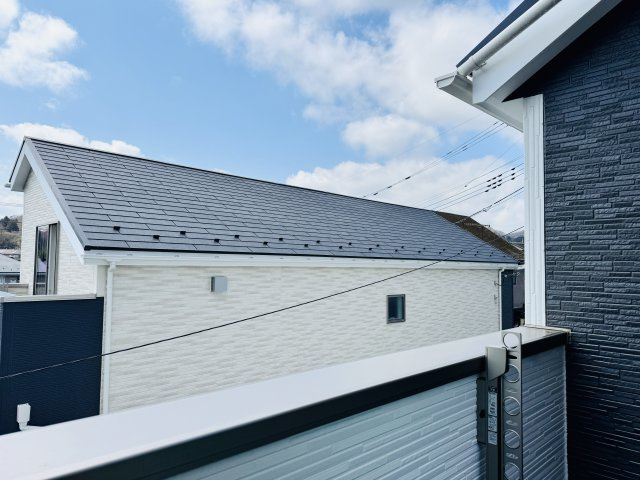 八王子市　川口町　新築一戸建て　２４ー６期のバルコニー|～陽当たりの良い南向きのバルコニー～