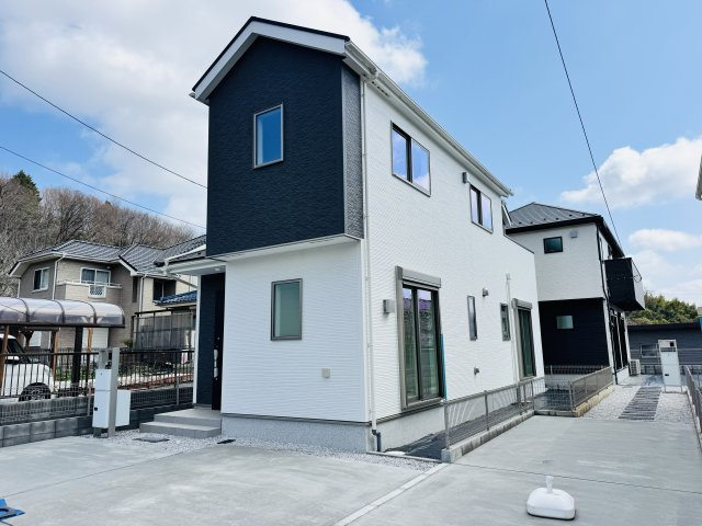 八王子市　川口町　新築一戸建て　２４ー６期の外観|～控除や減税で優遇の長期優良住宅　省エネ性能認定　デザイン性・快適性も実現～