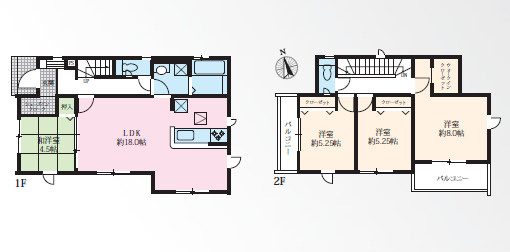 秦野市渋沢6期　新築戸建　全5棟3号棟