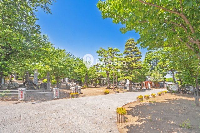 【周辺】 | 祐天寺＿売地「祐天寺駅」徒歩５分の邸宅用地・こんなに駅が近いのに閑静な住宅街です | 祐天寺堺内まで約450ｍ