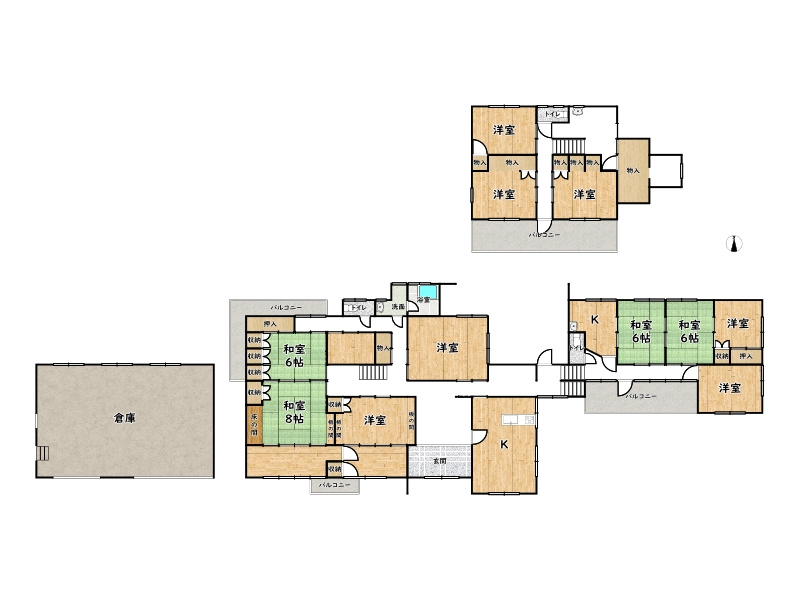 姫路市的形町的形/中古戸建