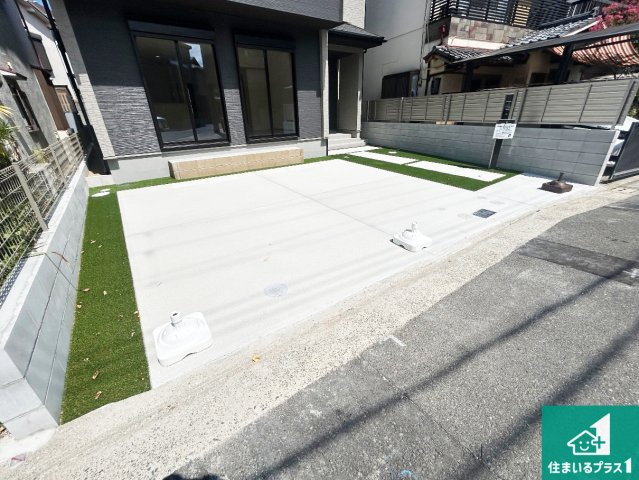 ♦堺市中区深井中町　新築一戸建ての駐車場|駐車スペース！散水栓があるので、こまめに愛車を洗えます！
