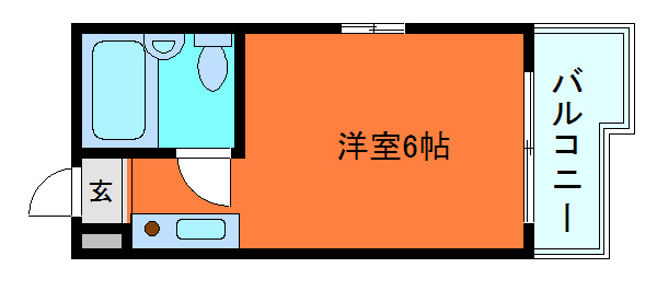 ダイドーメゾン御影の間取り