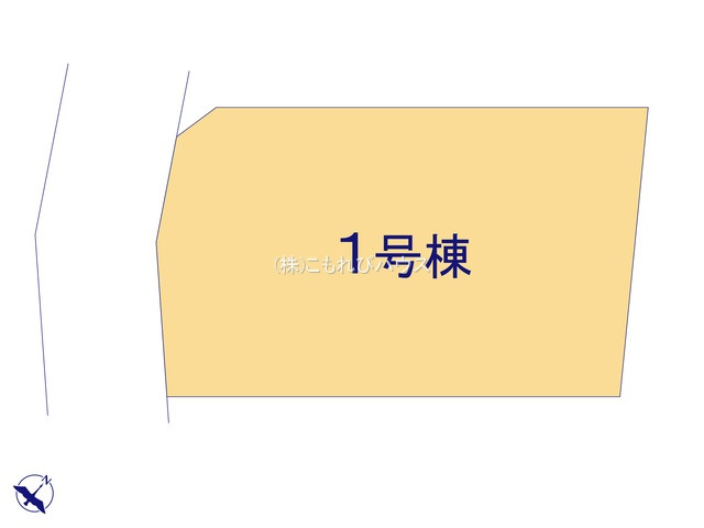上尾市瓦葺　第2　新築一戸建て　リーブルガーデン　01の区画図|1号棟