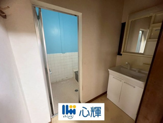 【独立洗面台】 | 宇部市五十目山町 中古住宅 6DK／2階建