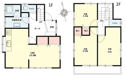 【間取り】 | 加須市富士見町　中古住宅  