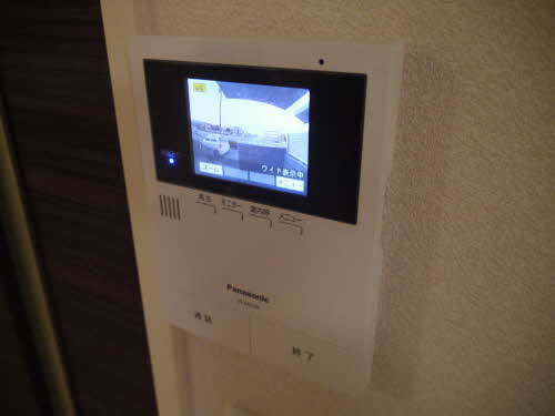 ディアモンテ合町のセキュリティ|TVモニター付きで安心です☆