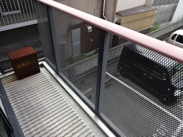 ディアス妻鹿駅前Ｂ棟のバルコニー
