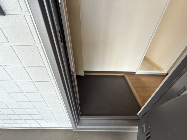 ディアス妻鹿駅前Ｂ棟の玄関