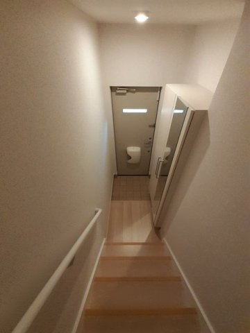 ロジュマン堀之内の玄関