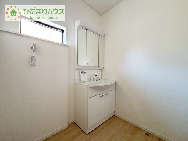 【独立洗面台】 | つくば市森の里第7　新築戸建 | シンプルで使い勝手の良い独立洗面台！
