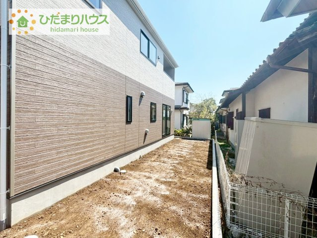 【庭】 | つくば市森の里第7　新築戸建 | お庭付物件になります！お庭遊びや、プールなどお子様も大喜び(^^)