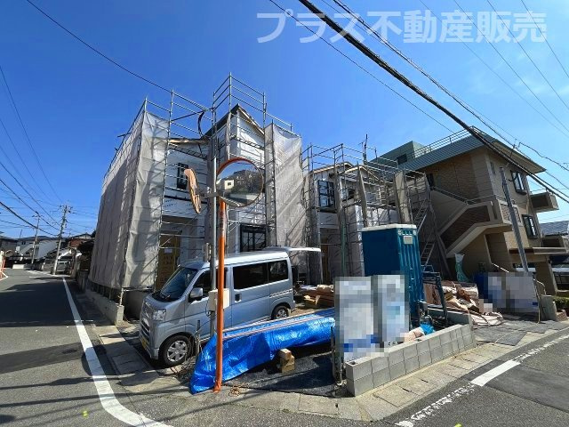 【外観】 | 春日市白水ヶ丘2丁目5期　1号棟（全2棟）【仲介手数料無料・0円】 | 建築中の物件は、お近くのモデルハウスも一緒にご覧頂けます。