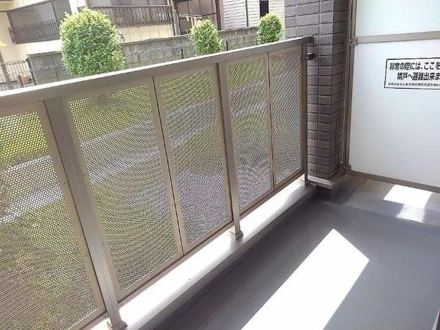 フレアビタシオンＡのバルコニー