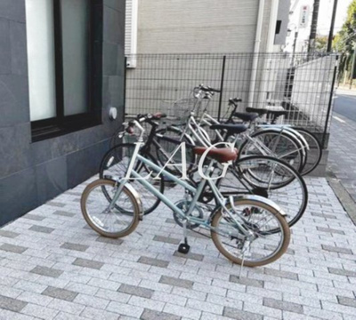 【その他共用部分】 | プレゾン国立 | 駐輪場です。