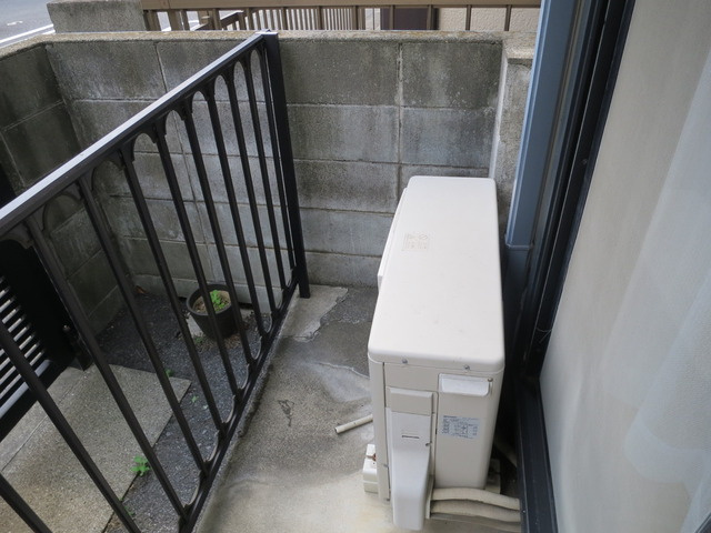 メゾン南のバルコニー|もちろんバルコニー付き！