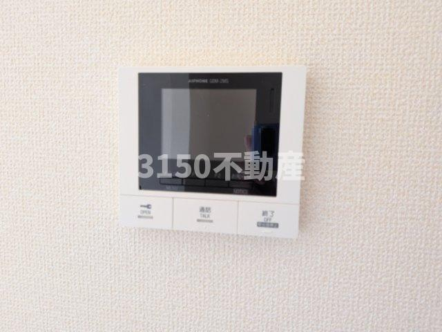 D-ROOM茜部中島　A棟のセキュリティ