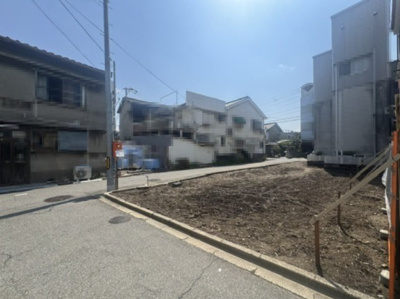 【外観】 | 堺市堺区南庄町1丁1期 | 南海高野線「堺東」駅まで徒歩10分。三方が道路に面した、光と風と開放感に恵まれた立地！(2026年4月2日撮影)